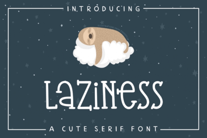 Laziness Font Download