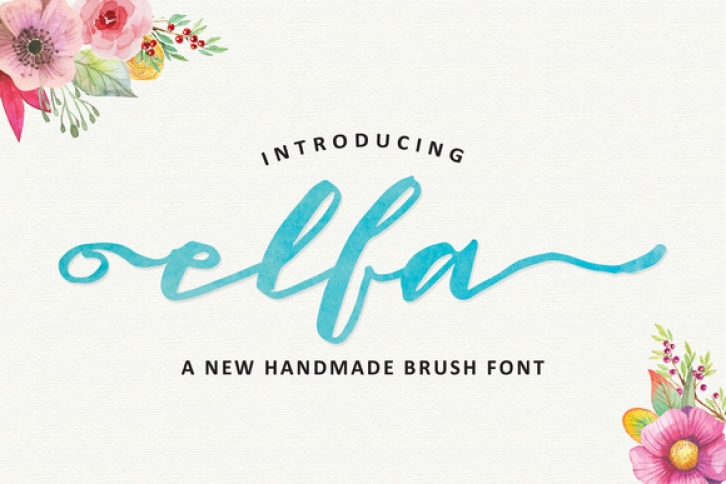 Elfa Brush Font Download