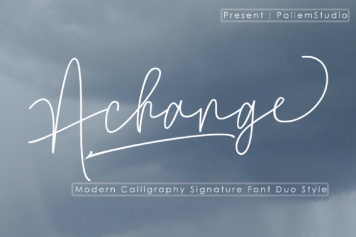 Achange Duo Font Download
