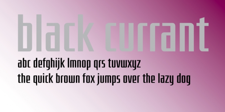 Black Currant Font Download