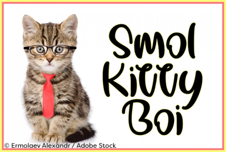 Smol Kitty Boi Font Download