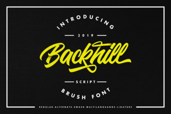 Backhill Font Download