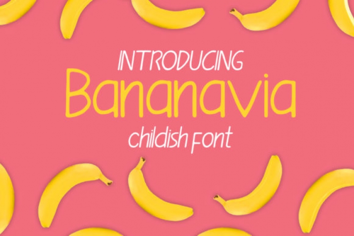 Bananavia Font Download
