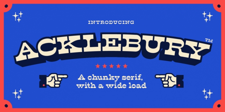 Acklebury Font Download