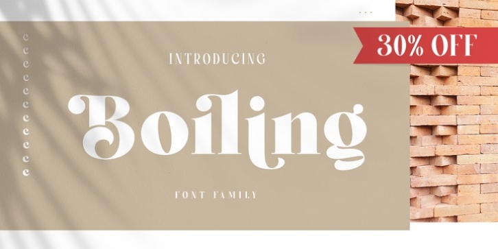 Boiling Font Download