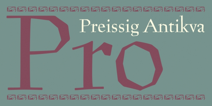Preissig Antikva Pro Font Download