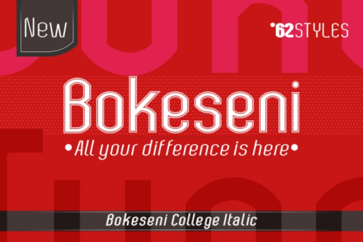 Bokeseni College Italic Font Download