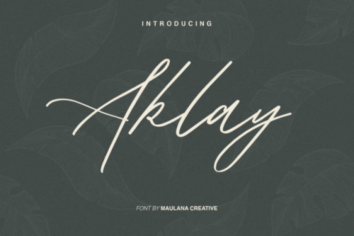 Aklay Font Download