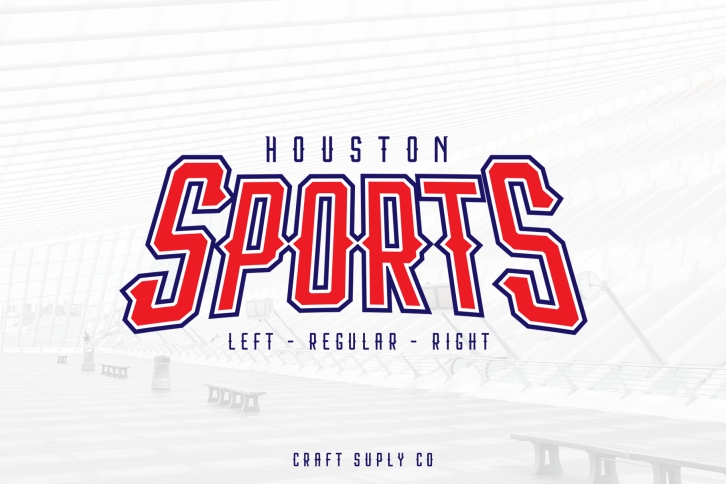 Houston Sports Font Download