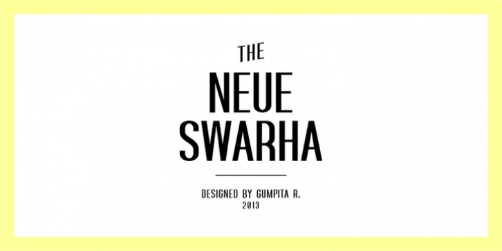 Swarha Neue Font Download