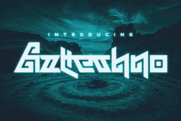 Aztechno Font Download