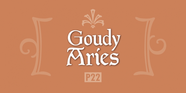 P22 Goudy Aries Font Download