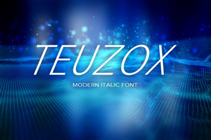 Teuzox Font Download