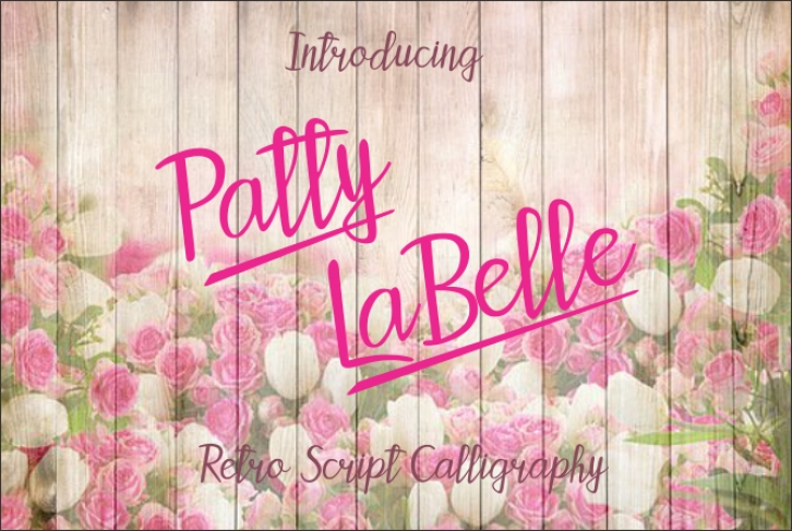 Patty LaBelle Font Download
