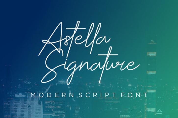 Astella Signature Font Download