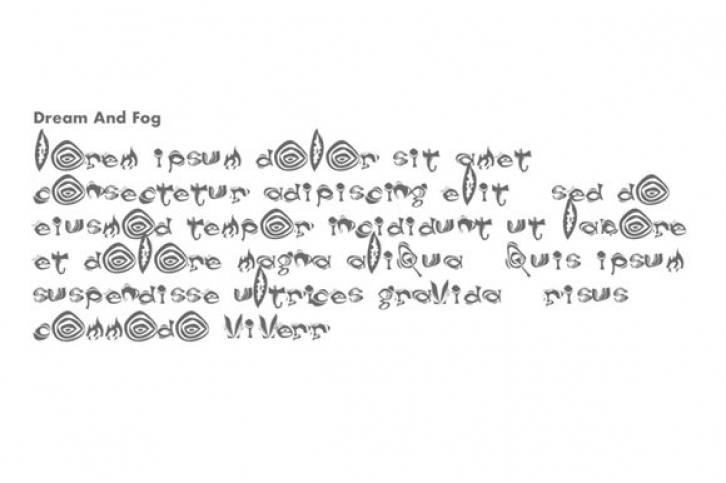 Dream and Fog Font Download