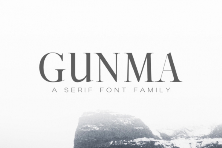 Gunma Family Font Download