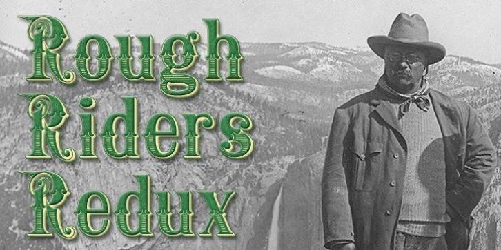 Rough Riders Redux Font Download