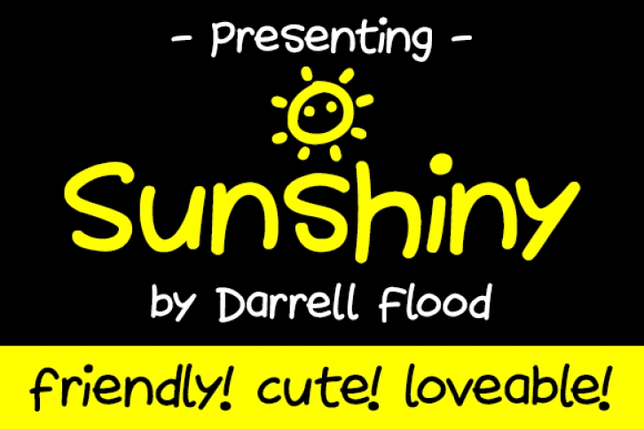 Sunshiny Font Download