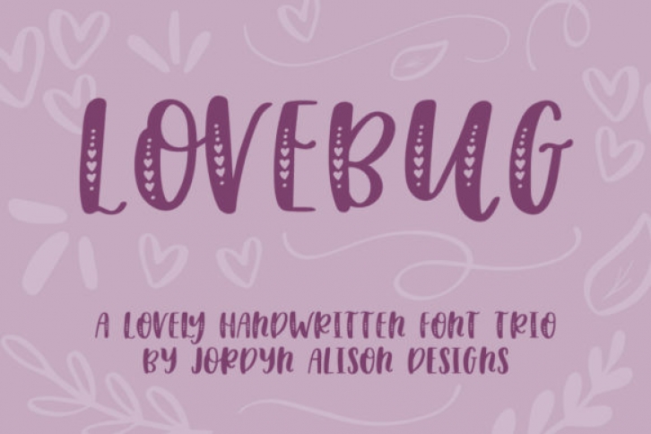 Lovebug Font Download
