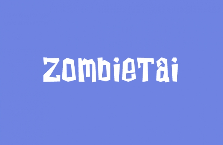ZombieTai Font Download