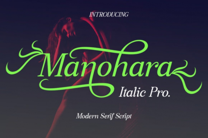 Manohara Pro Italic Font Download