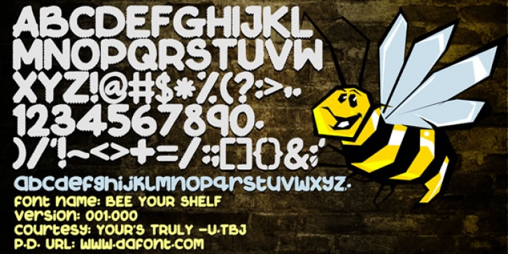 Bee Your Shelf Font Download