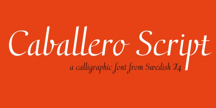 Caballero Script Font Download