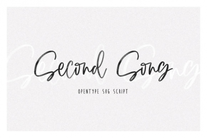 Second Song Font Download