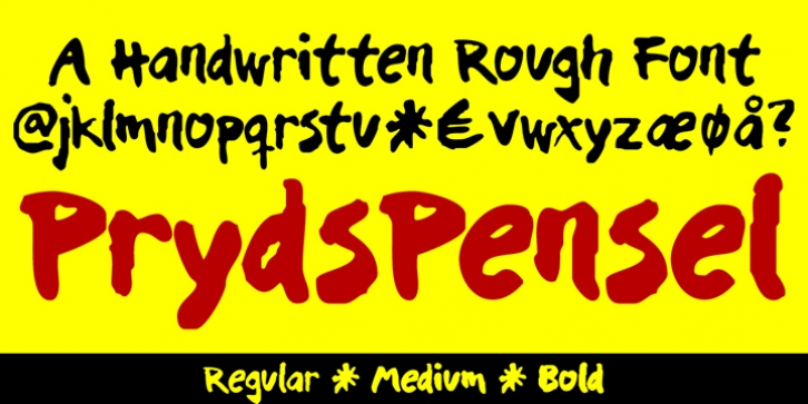 TPG PrydsPensel Font Download