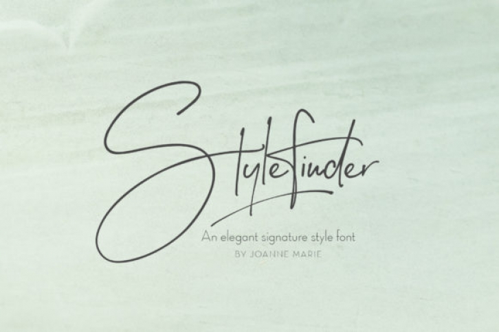 Stylefinder Font Download