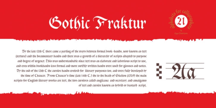 Cal Gothic Fraktur Font Download
