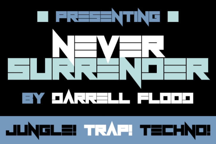 Never Surrender Font Download