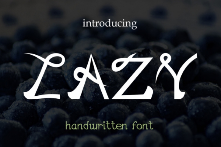 EP Lazy Font Download