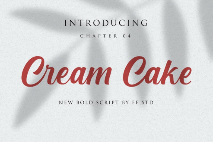 Cream Cake Font Download