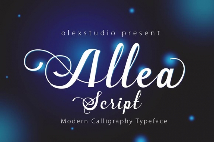 Allea Script Font Download