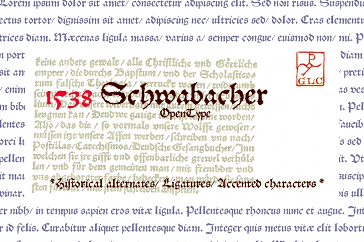 1538 Schwabacher Font Download