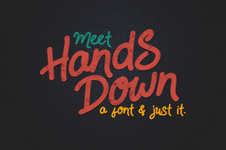 Hands Down Font Download