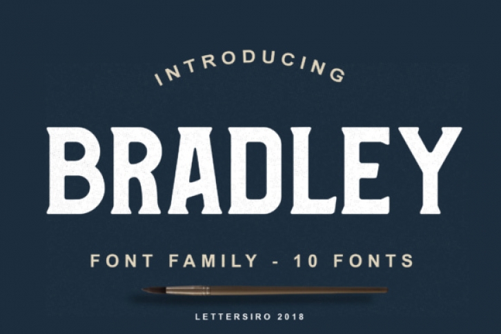 Bradley Family Font Download