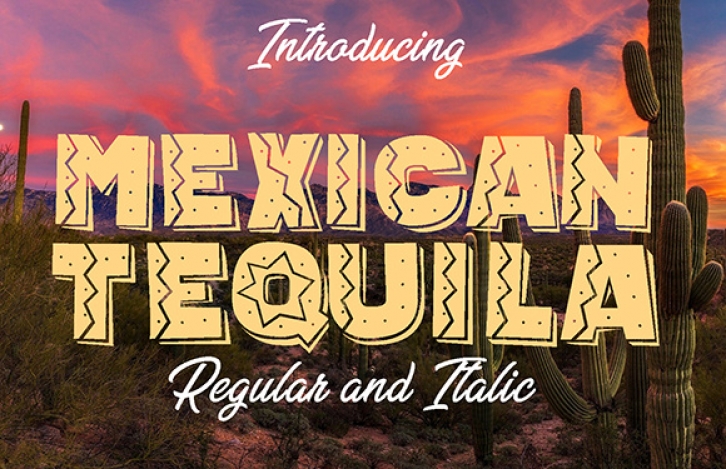 Mexican Tequila Font Download