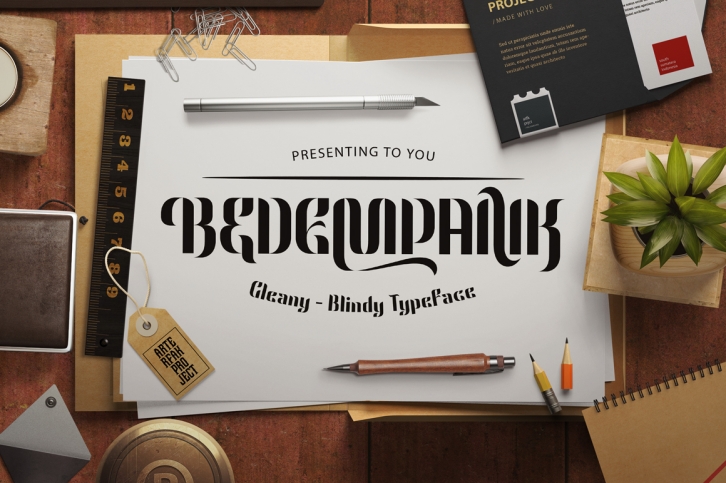 Bedempank Font Download