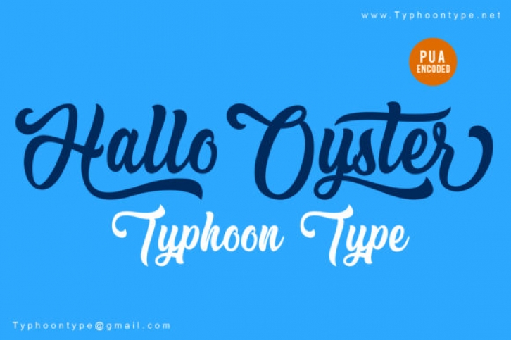 Hallo Oyster Font Download
