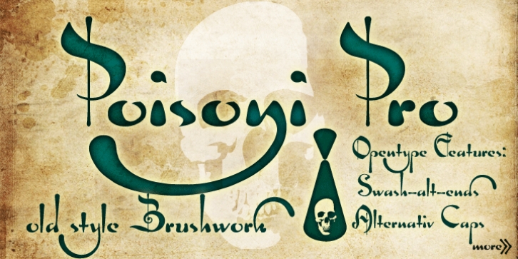 Poisoni Pro Font Download