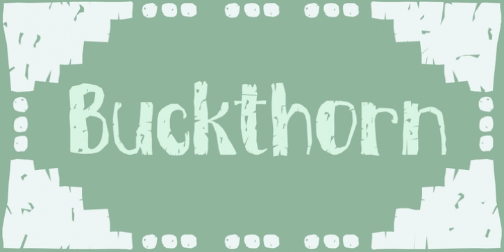 Buckthorn Font Download