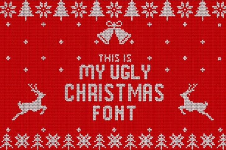 My Ugly Christmas Font Download