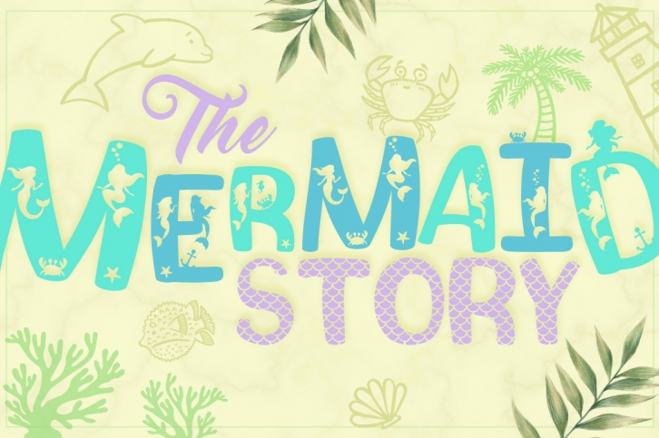 The Mermaid Story Font Download
