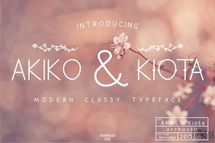 Akiko and Kiota Font Download