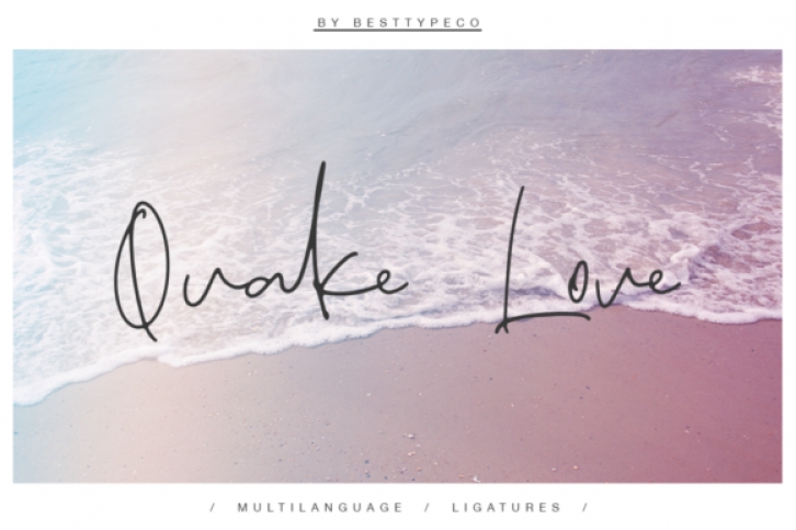 Quake Love Font Download