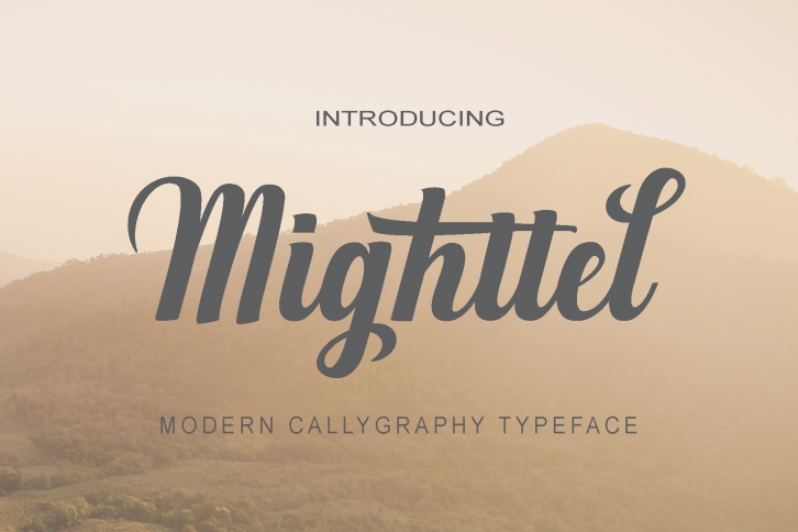 Mighttel Font Download