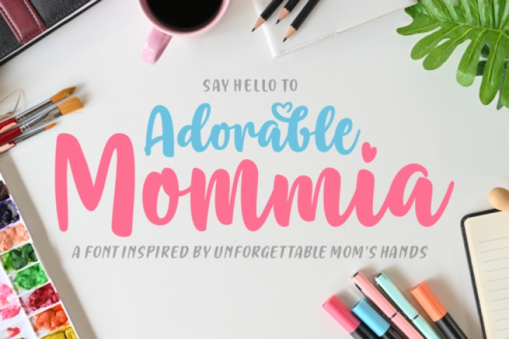 Adorable Mommia Font Download